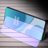 TD® Oneplus 8t film trempé couverture plein écran film de protection des yeux anti-HD film de lumière bleue film de téléphone portab