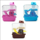 TD® Cage rotative pour hamster bleu à 2 couches