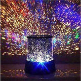 TD® Lampe Projecteur Veilleuse Romantique Etoiles Planétarium Cosmos