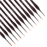 Peinture triangle cheveux très fine ligne crochet stylo peinture à l'huile aquarelle pinceau stylo fournitures d'art professi