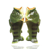 TD® Pantoufles de poisson de plage Pantoufles créatives drôles en forme de poisson Couple hommes et femmes pantoufles de plage