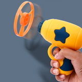 TD® Jouet de sortie de printemps en plein air bambou libellule Camping lancement à une touche Frisbee jouet interactif parent-enfant