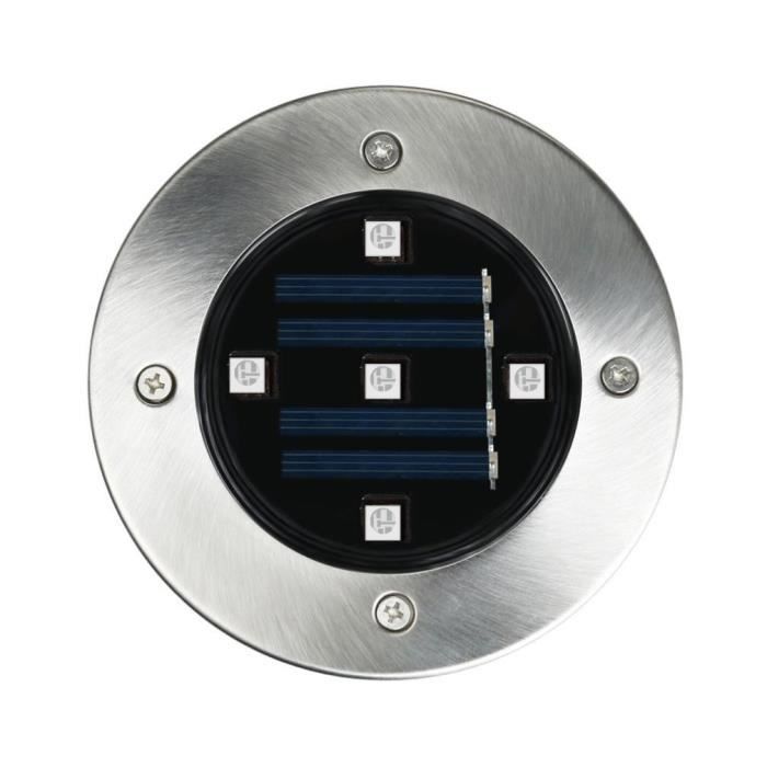 TD® Lanterne énergie solaire lumière LED énergie solaire enterré lumière moulue éclairage extérieur chemin de jardin terrasse