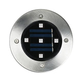 TD® Lanterne énergie solaire lumière LED énergie solaire enterré lumière moulue éclairage extérieur chemin de jardin terrasse