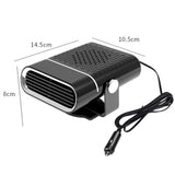 TD® Dégivreur  de voiture electrique désembueur matériau ABS multifonctionnel résistant aux hautes pressions ventilateur de chauffag