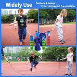 TD® Lot de  2 Corde à Sauter avec Compteur intégré Réglable/ Câble pour Crossfit, Fitness, Boxe, Gym, MMA, Adulte/Enfants