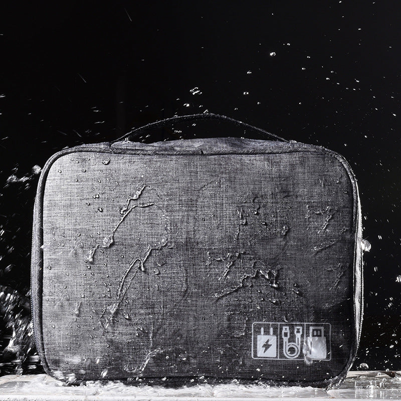 Sac de rangement, câble de données, produits numériques, clés USB d'extérieur, écouteurs, chargeurs, boîtes de protection, ét