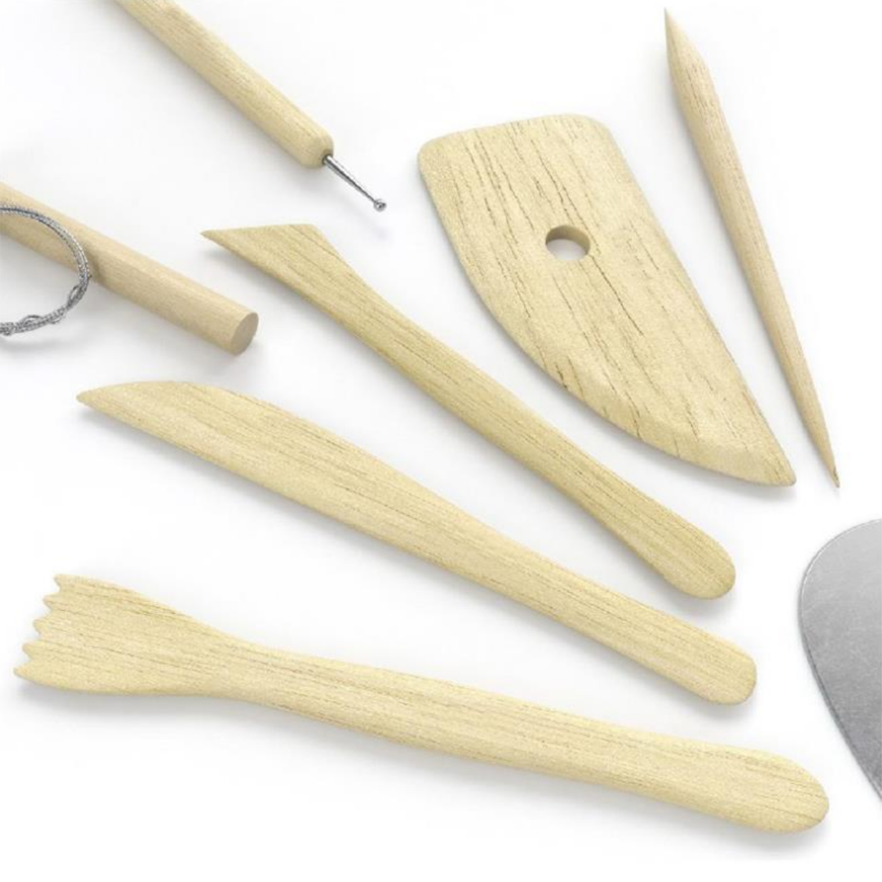 Outils de peinture Outils de sculpture en argile de poterie Ensemble de sculpture en argile de bricolage Ensemble d'outils en