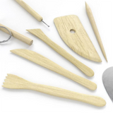 Outils de peinture Outils de sculpture en argile de poterie Ensemble de sculpture en argile de bricolage Ensemble d'outils en