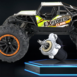 Jouet véhicule tout-terrain 1:18 voiture d'escalade alliage incassable alliage incassable voiture télécommande 2.4G modèle vé