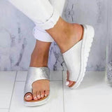 TD® Chaussures de Plage d'été,Femmes Plate-Forme Sandales Peep Toe Espadrilles Wedges Talon D'Été Comfy Plage Voyage Chaussure - Arg