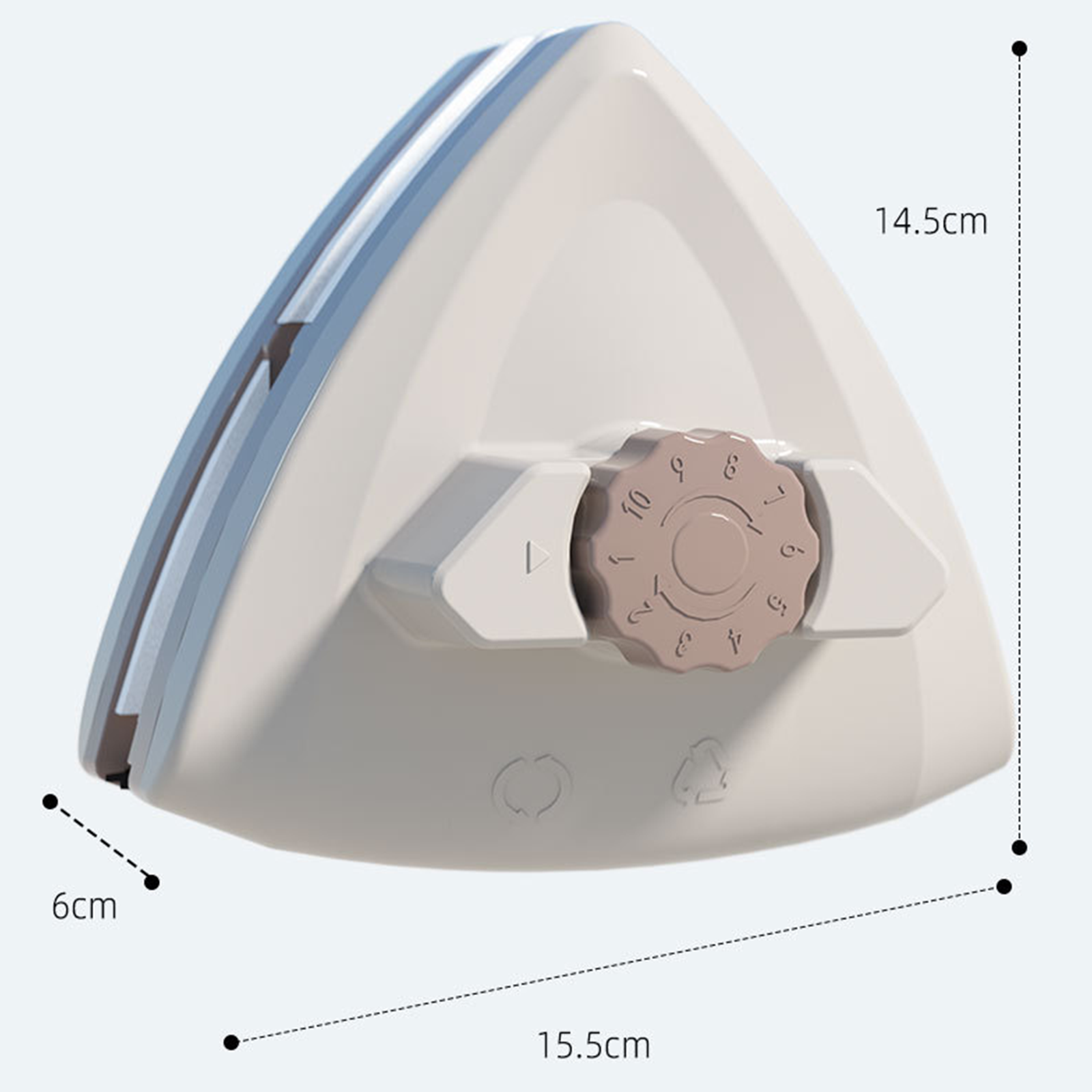 TD® Essuie-glace de nettoyage magnétique réglable essuie-glace ménager essuie-glace double face essuie-glace de nettoyage de vitres