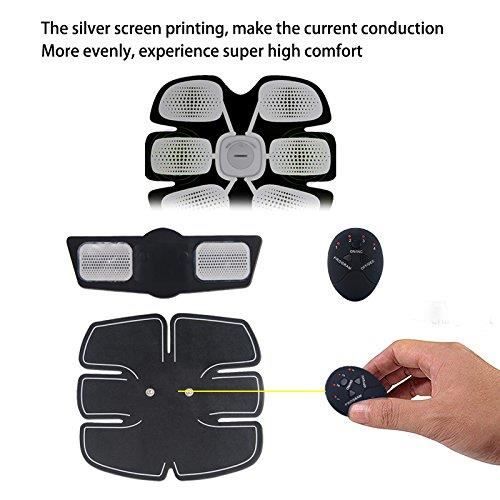 TD® Electrostimulateur/ Appareil de Musculation des Abdominaux Bras Cuisses Ceinture abdo Appareil de Fitness / Multifonctionnel
