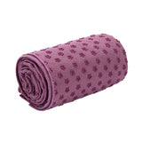 TD® 72"x 24" Blanket Accessoire, Yoga-Pilates Tapis Serviette Anti-Glissant avec Un Sac Gratuit violet