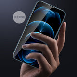 TD® Film trempé électrolytique plein écran haute définition iPhone 13 Pro poignée en métal nu à haute transmission de la lumière