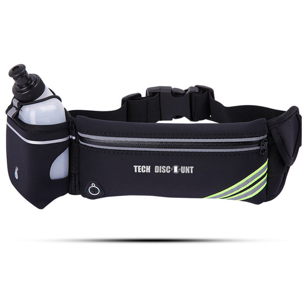 Ceinture Running Banane Sport Légère - Sac Ceinture Téléphone Ajustable - Homme Femme - Pour Course, Jogging, Vélo