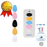 TD® Recherche de Clé Intelligente Sans Fil Clé avec 5 Récepteurs Couleur Pour Localisateur de clé perdu