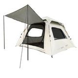 TD® Deux portes et deux fenêtres tente extérieure automatique ventilation solaire camping de loisirs en plein air