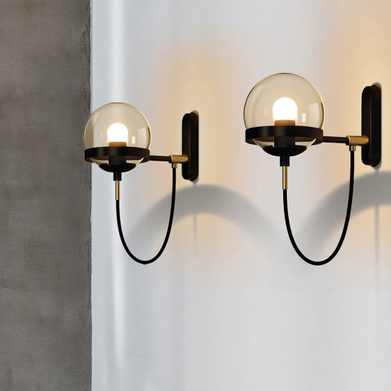 Applique Style nordique Simplicité moderne verre LED chambre chevet le salon rayon escaliers