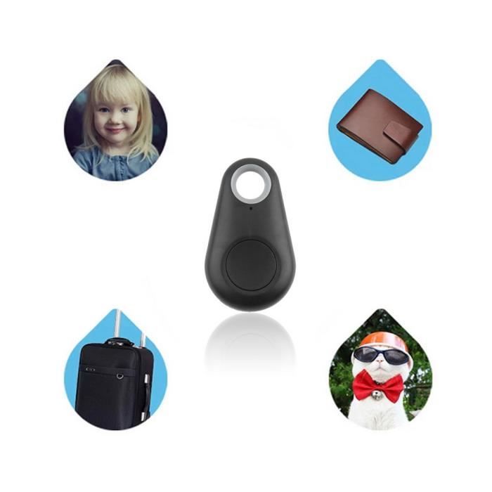 TD® Lot de 2 Key finder porte clé clef anti perte Bluetooth 4.0 Puce Tracer Localisations effets personnels consommation faible