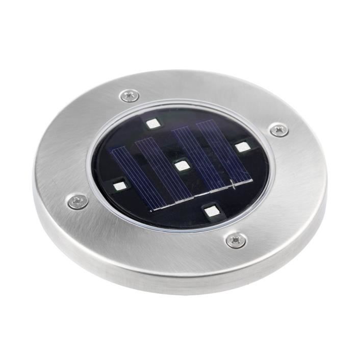 TD® Lanterne énergie solaire lumière LED énergie solaire enterré lumière moulue éclairage extérieur chemin de jardin terrasse