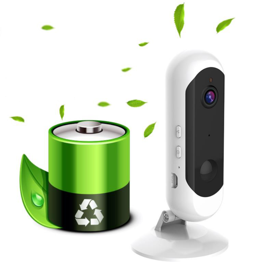 INN® Réseau WIFI sans fil complet HD maison batterie basse consommation caméra téléphone portable moniteur à distance sans plug-in