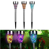 TD® Lampe d'extérieur solaire, imperméable installé sur le patio Eclairage mural Pour Jardin, Patio, Terrasse, Cour, Accueil, Allée