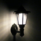 TD® LED solaire lapadaire blanc chaud souterrain éclairage lumière extérieur terrasse jardin chemin escalier patio mini lampe noire