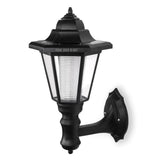 TD® LED solaire lapadaire blanc chaud souterrain éclairage lumière extérieur terrasse jardin chemin escalier patio mini lampe noire