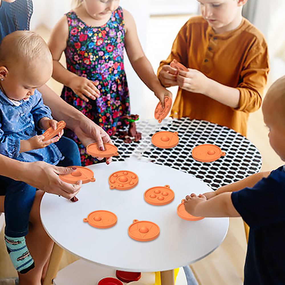 TD® Jeu de calmar Silicone sucre tirant des jouets décompression carrés loisirs Puzzle jouets décompression jeux de cerveau intellec