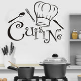 Autocollant mural décoratif modèle cuisine décoration intérieur restaurant cuisine maison amovible écologique accessoire déco