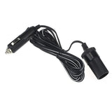 TD® Accessoire voiture prise allume-cigare cordon de rallonge de câble 3 m 12 V 24 V 10 A/Très pratique et fiable/Plastique et métal