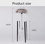 TD® Lampe solaire carillon de bureau de lecture extérieur intérieur led décoration lumineux de couleur éolien jardin cour applique