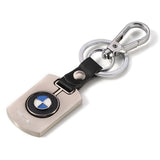 TD® Porte-clé créatif voiture métal BMW taille boucle en cuir sac à dos suspendu boucle petit cadeau accessoire décoration trousseau