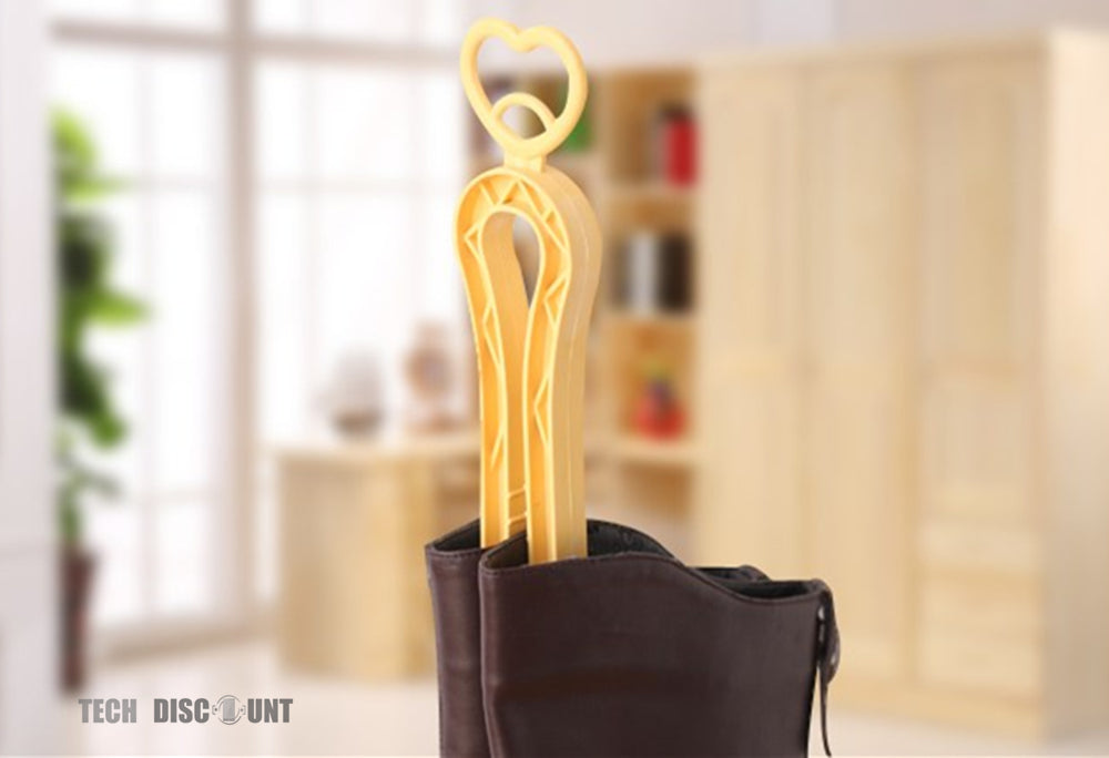 TD® Cintre chaussures support suspendu fixation stockage voyage chambre transport bottes gain de place enfant organisateur rangement