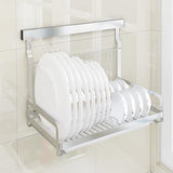 TD® Egouttoir mural support mural pour vaisselle plats et bols à fixation murale en acier/Accessoire de cuisine