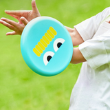 TD® Frisbee de sport Interaction parent-enfant pour enfants Frisbee rond Jouet de camping Jeux de plein air légers et pratiques