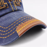 TD® Hommes et femmes lavés des chapeaux, de vieilles casquettes de baseball, des chapeaux de soleil, des chapeaux simples pour adult