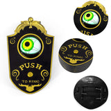 TD® Halloween decoration accessoires de sonnette borgne festival fantôme jouets de trucage extérieur parodie fort sonnette oeil fant