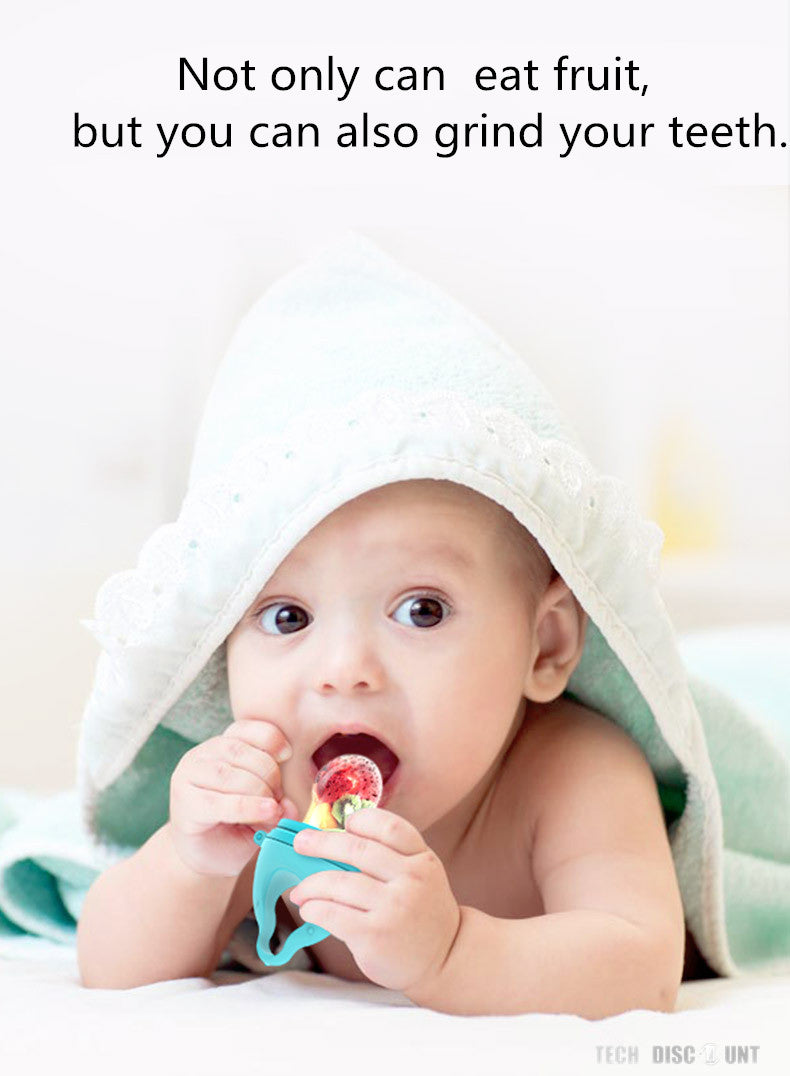 TD® Tétine pour bébé sucettes silicone alimentaire feeder pacifier légumes et fruits 1 an et plus modèle fille garçon forme de mamel