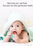 TD® Tétine pour bébé sucettes silicone alimentaire feeder pacifier légumes et fruits 1 an et plus modèle fille garçon forme de mamel