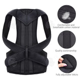 INN® Redresse dos maintien dos homme femme correcteur posture fort réglable corset ceinture d'épaule magnétique corset attelle M26-3