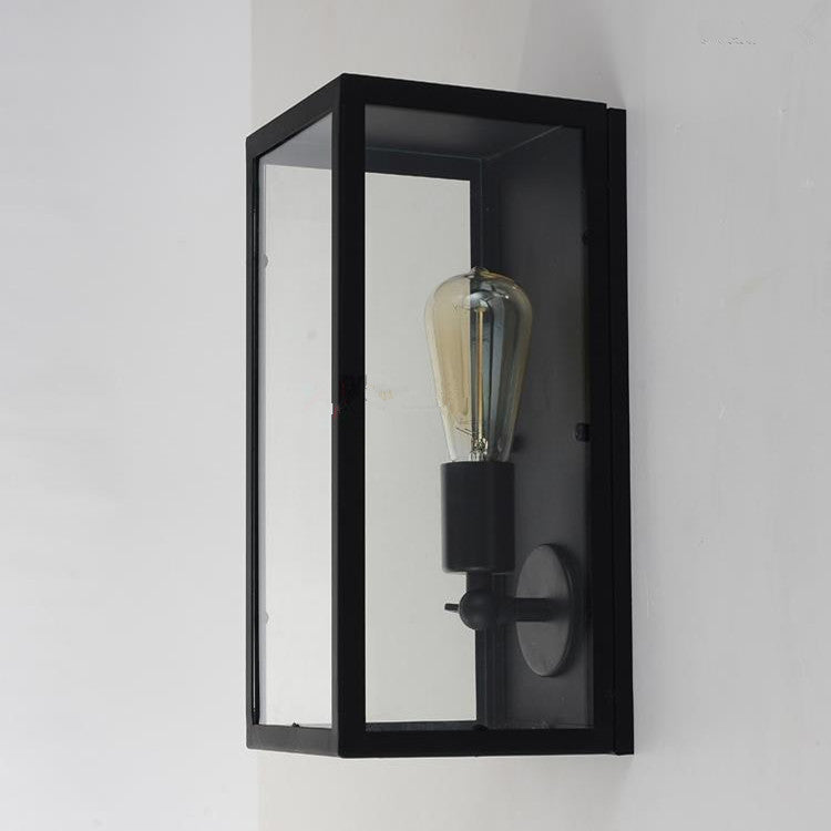 Applique Fer forgé Classique Style industriel style américain Verre Pandora Café bar rayon mur