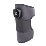 Masseur de genou 3 en 1 34-46cm réglable avec affichage numérique massage par vibrations/compresses chaudes masseur de genoux
