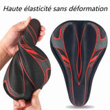 Selle de vélo 27x18x10cm housse de siège de VTT housse de siège épaissie en silicone housse de siège super douce decoration vélo