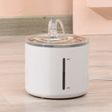 Fontaine de circulation de distributeur d'eau automatique d'acier inoxydable d'animal familier fontaine d'eau de chien de chat