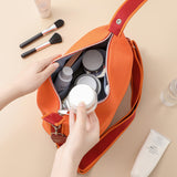 Sac pour femme sac en toile de couleur pure grande capacité simple style coréen unique épaule art sac diagonal sac cosmétique