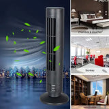 Ventilateur mini tour sans pale USB muet cool ventilateur sur pied 2 niveaux réglables ventilateur tour pour bureau et chambre