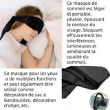 Satin bandeau oeil 2PCS bandeau yeux nuit sexy masque pour les yeux en satin doux masque de sommeil satin masque de nuit satin
