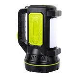 Lampe torche Led 10W 4200mah lampe torche portable rechargeable multifonctionnelle pour l'extérieur super lumineuse lampe de poche